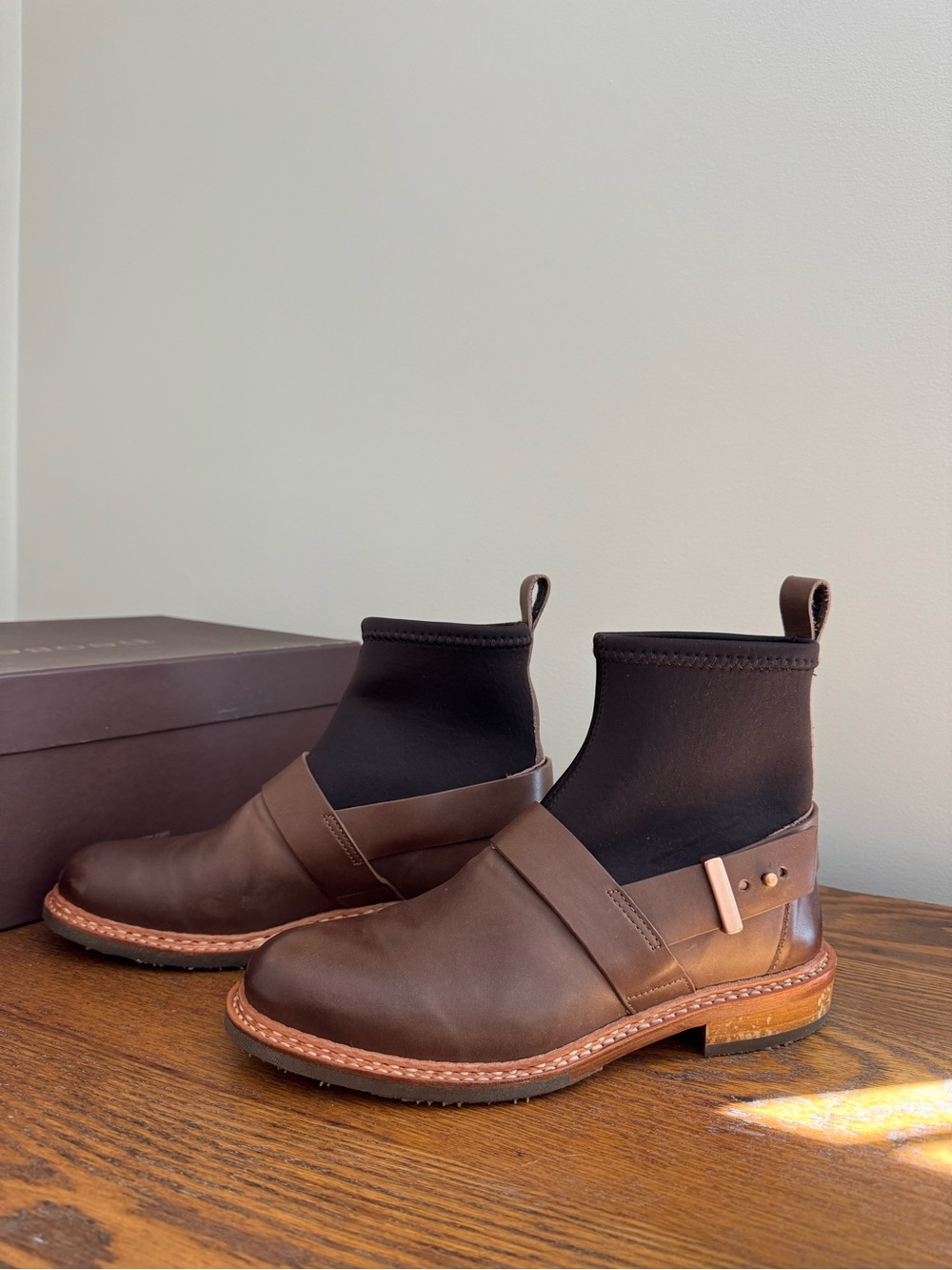 Neosense Concord Brown Chelsea Boot